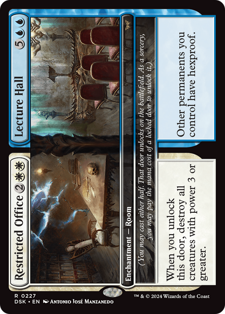 Restricted Office // Lecture Hall [Duskmourn: House of Horror] - Magic: The Gathering - Card Brawlers | Quebec | Canada |