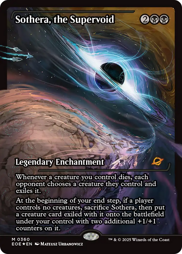 Sothera, the Supervoid (Showcase) [Edge of Eternities] - Magic: The Gathering - Card Brawlers | Quebec | Canada |