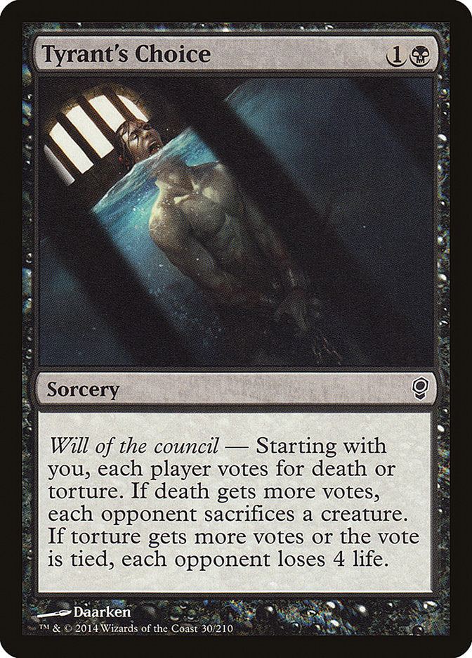 Tyrant's Choice [Conspiracy] - Magic: The Gathering - Card Brawlers | Quebec | Canada |