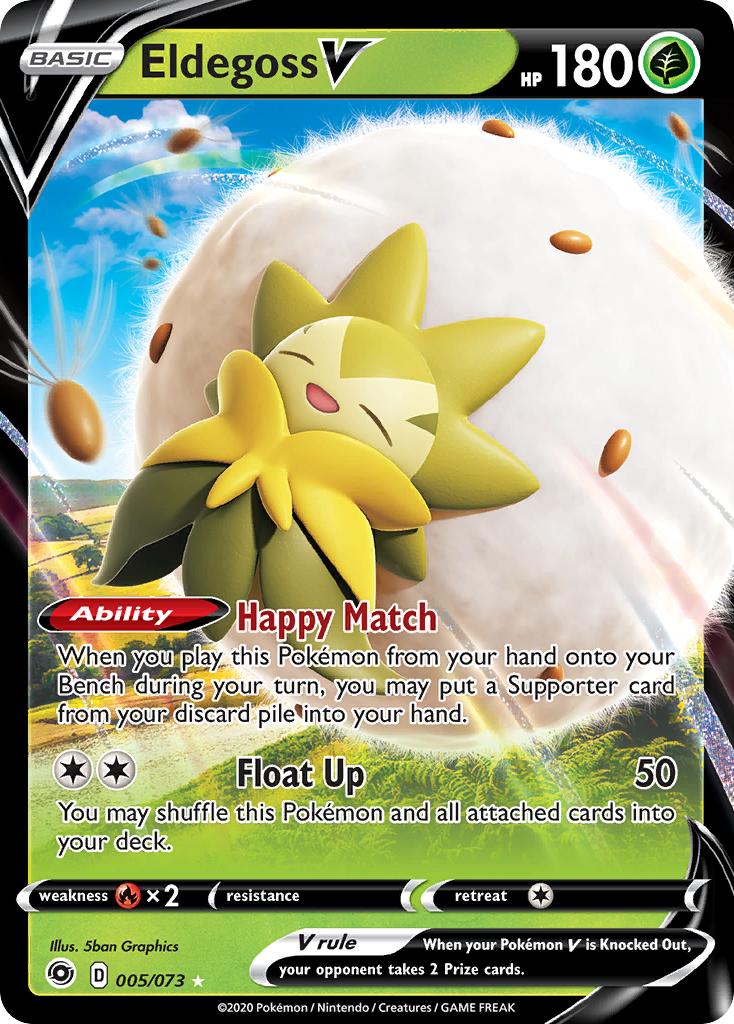 Eldegoss V (005/073) [Sword & Shield: Champion's Path] - Pokémon - Card Brawlers | Quebec | Canada |