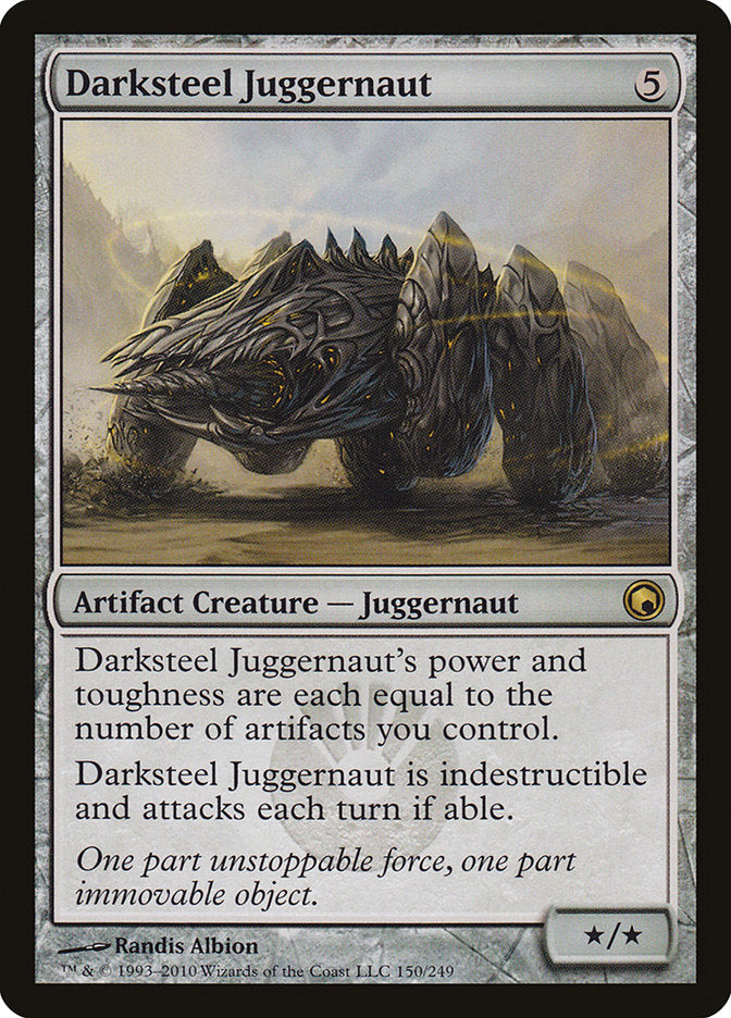 Darksteel Juggernaut [Scars of Mirrodin] - Magic: The Gathering - Card Brawlers | Quebec | Canada |