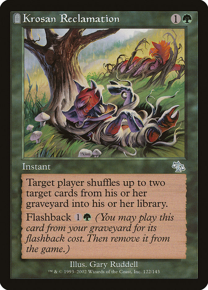 Krosan Reclamation [Judgment] - Magic: The Gathering - Card Brawlers | Quebec | Canada |