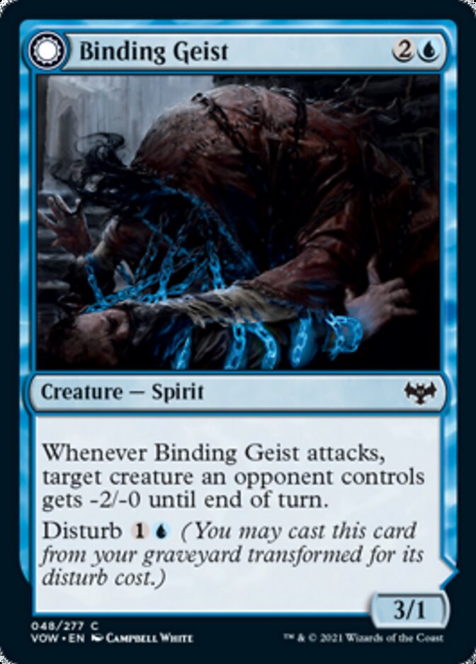 Binding Geist // Spectral Binding [Innistrad: Crimson Vow] - Magic: The Gathering - Card Brawlers | Quebec | Canada |