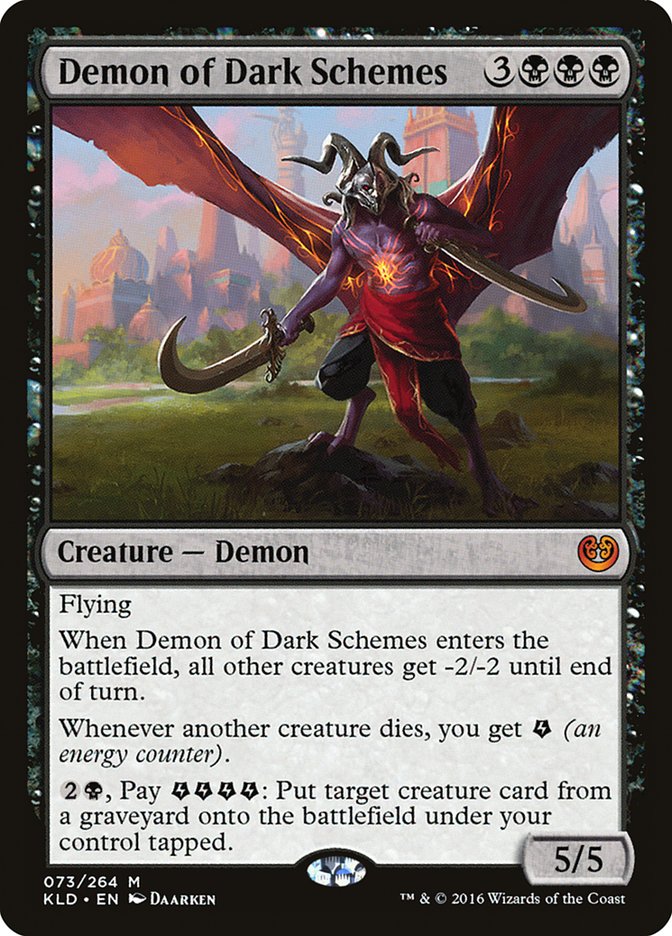 Demon of Dark Schemes [Kaladesh] - Magic: The Gathering - Card Brawlers | Quebec | Canada |
