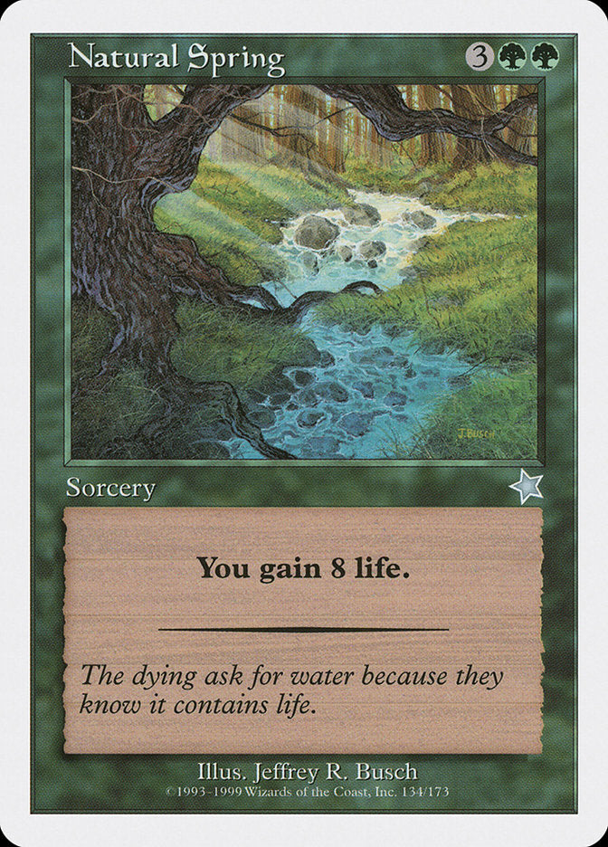 Natural Spring [Starter 1999] - Magic: The Gathering - Card Brawlers | Quebec | Canada |