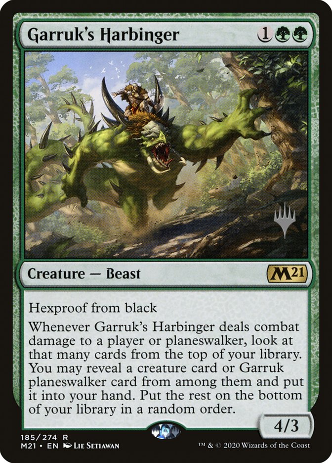 Garruk's Harbinger (Promo Pack) [Core Set 2021 Promos] - Magic: The Gathering - Card Brawlers | Quebec | Canada |