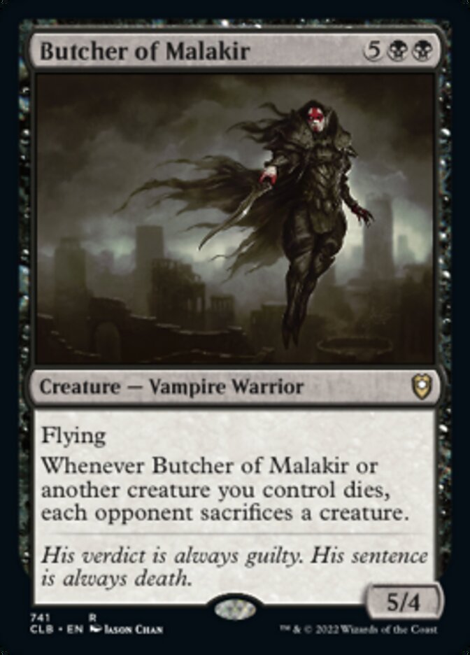 Butcher of Malakir [Commander Legends: Battle for Baldur's Gate] - Magic: The Gathering - Card Brawlers | Quebec | Canada |