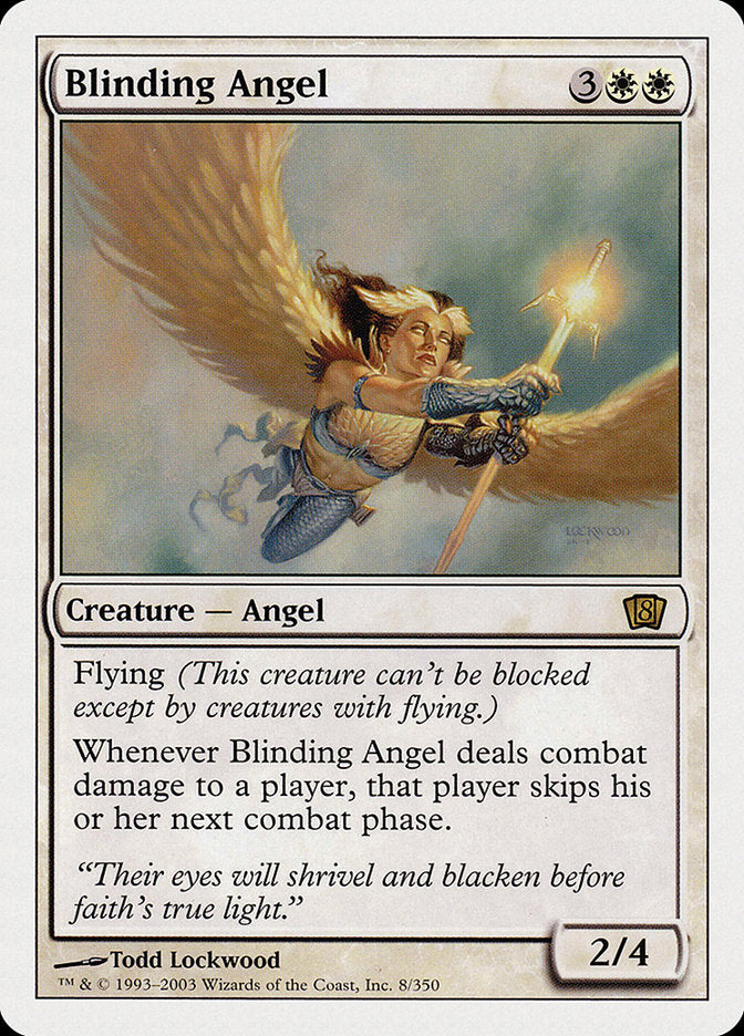Blinding Angel [Eighth Edition] - Magic: The Gathering - Card Brawlers | Quebec | Canada |
