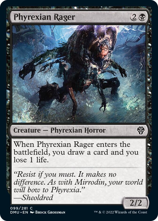 Phyrexian Rager [Dominaria United] - Magic: The Gathering - Card Brawlers | Quebec | Canada |