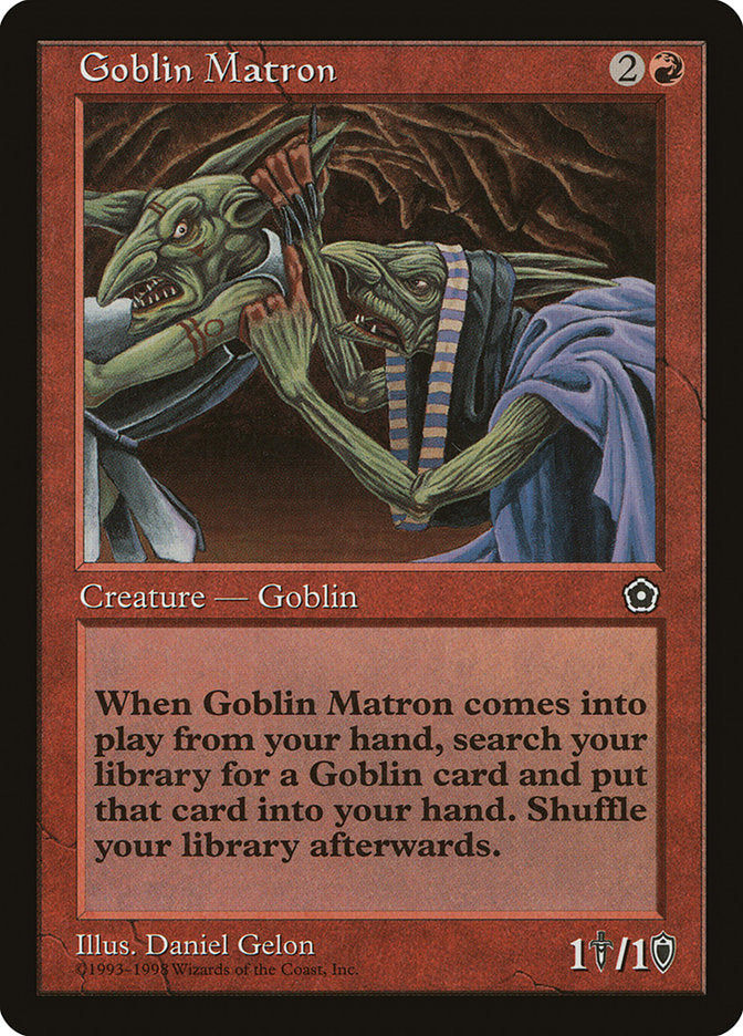 Goblin Matron [Portal Second Age] - Magic: The Gathering - Card Brawlers | Quebec | Canada |