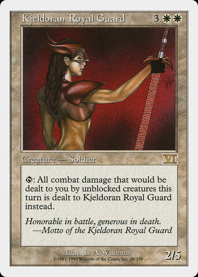Kjeldoran Royal Guard [Classic Sixth Edition] - Magic: The Gathering - Card Brawlers | Quebec | Canada |