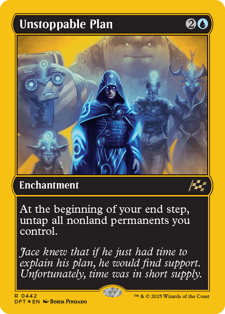 Unstoppable Plan (First-Place Foil) [Aetherdrift] - Magic: The Gathering - Card Brawlers | Quebec | Canada |
