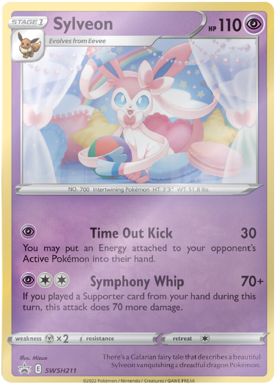 Sylveon (SWSH211) [Sword & Shield: Black Star Promos] - Pokémon - Card Brawlers | Quebec | Canada |