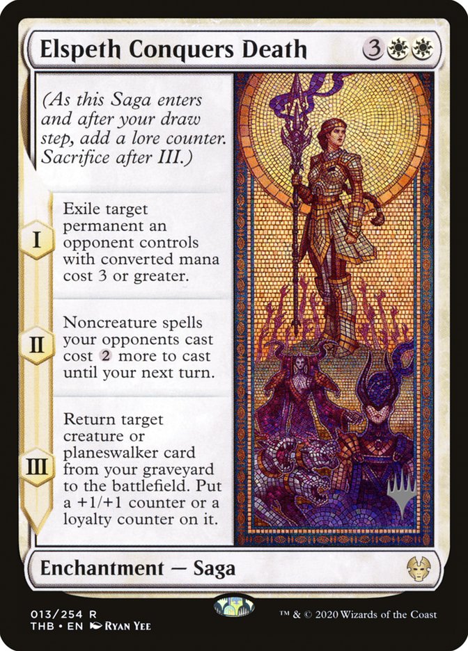 Elspeth Conquers Death (Promo Pack) [Theros Beyond Death Promos] - Magic: The Gathering - Card Brawlers | Quebec | Canada |