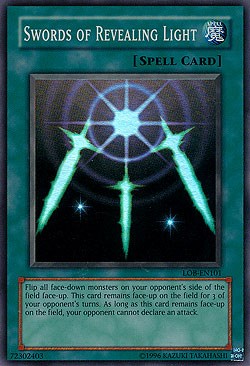 Swords of Revealing Light [LOB-EN101] Super Rare - Yu-Gi-Oh! - Card Brawlers | Quebec | Canada |