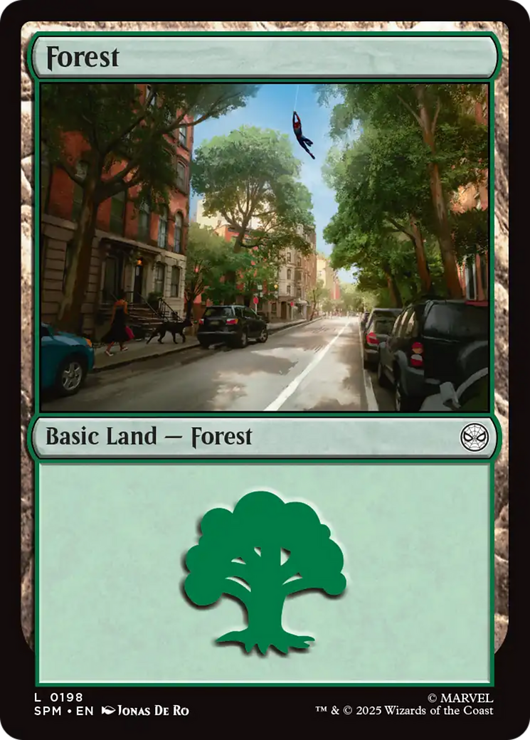Forest (0198) [Marvel's Spider-Man] - Magic: The Gathering - Card Brawlers | Quebec | Canada |