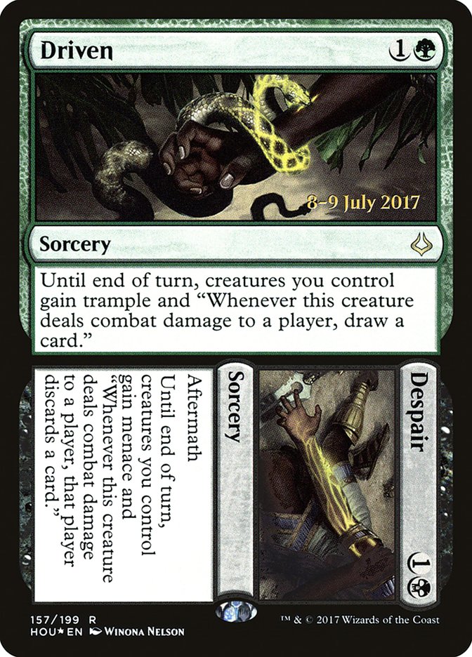 Driven // Despair [Hour of Devastation Prerelease Promos] - Magic: The Gathering - Card Brawlers | Quebec | Canada |