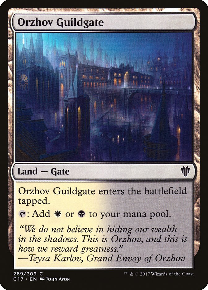 Orzhov Guildgate [Commander 2017] - Magic: The Gathering - Card Brawlers | Quebec | Canada |