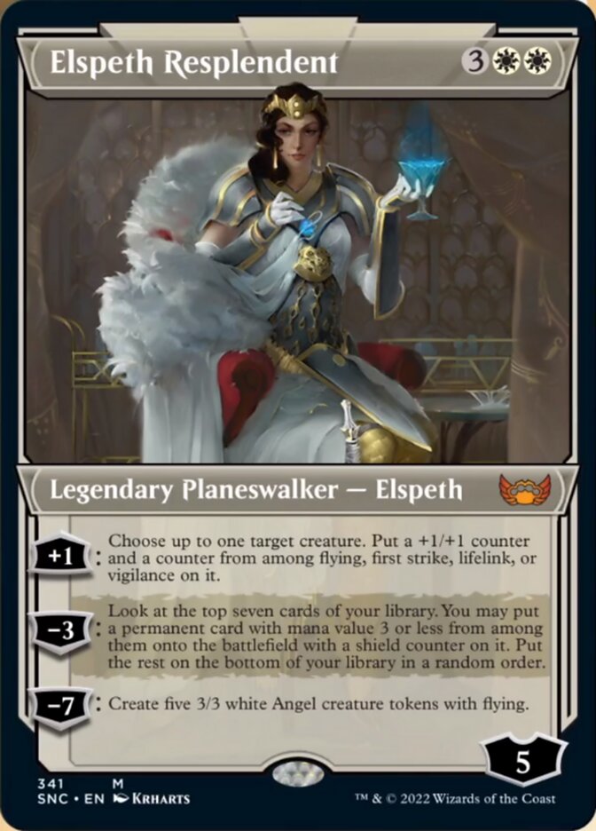 Elspeth Resplendent (Showcase Art Deco) [Streets of New Capenna] - Magic: The Gathering - Card Brawlers | Quebec | Canada |