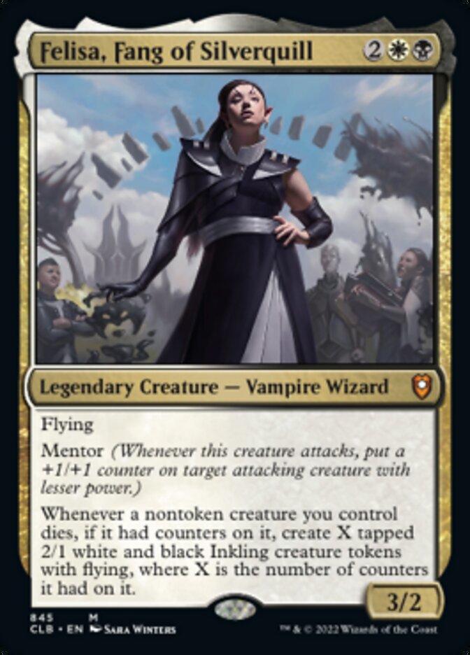 Felisa, Fang of Silverquill [Commander Legends: Battle for Baldur's Gate] - Magic: The Gathering - Card Brawlers | Quebec | Canada |