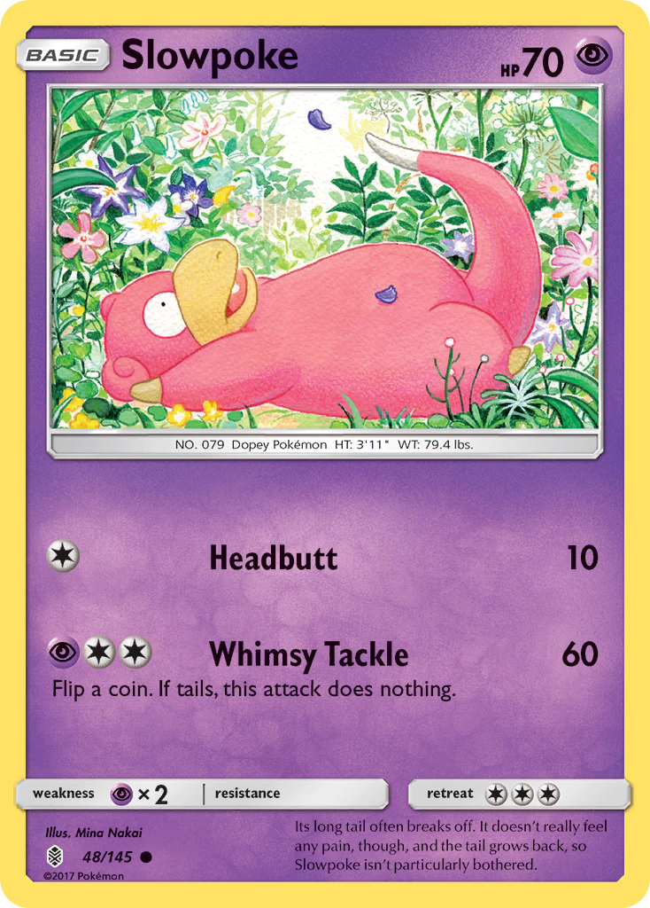 Slowpoke (48/145) [Sun & Moon: Guardians Rising] - Pokémon - Card Brawlers | Quebec | Canada |