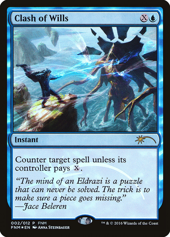 Clash of Wills [Friday Night Magic 2016] - Magic: The Gathering - Card Brawlers | Quebec | Canada |