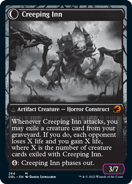 Hostile Hostel // Creeping Inn [Innistrad: Double Feature] - Magic: The Gathering - Card Brawlers | Quebec | Canada |