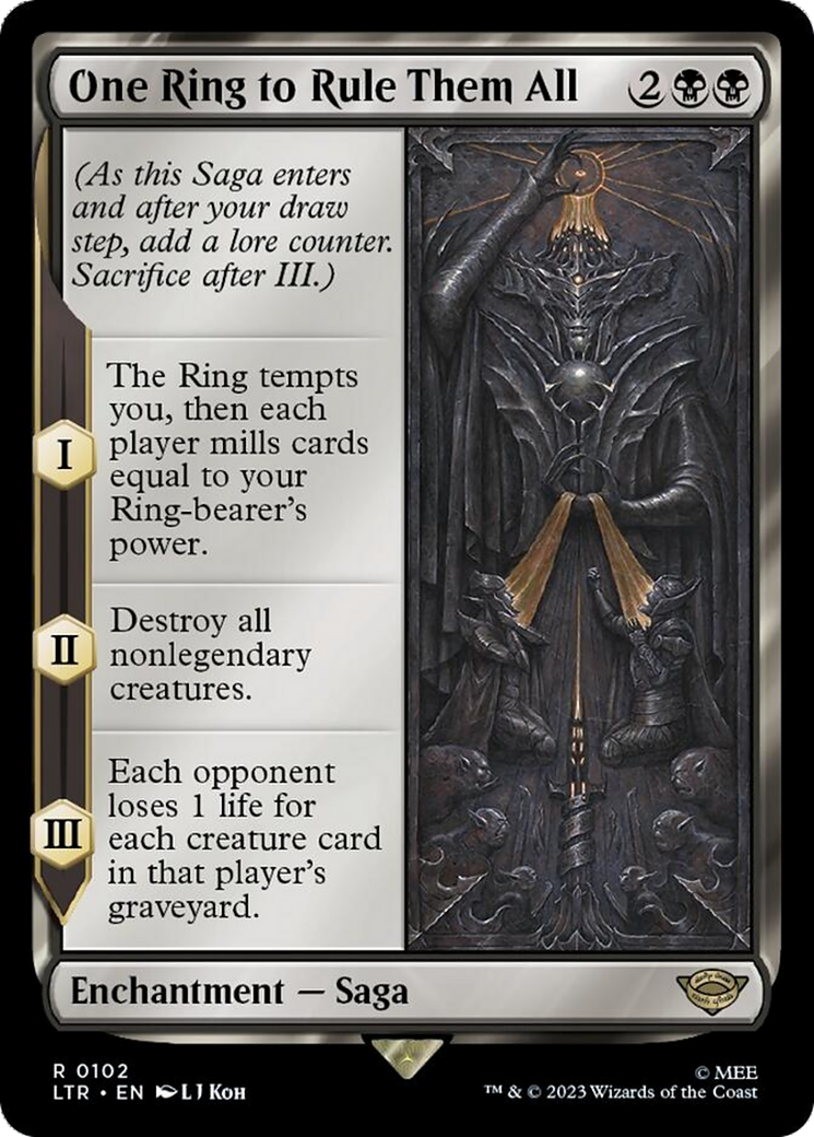One Ring to Rule Them All [The Lord of the Rings: Tales of Middle-Earth] - Magic: The Gathering - Card Brawlers | Quebec | Canada |