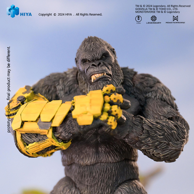 Hiya Toys - Godzilla X Kong - The New Empire - Kong B.E.A.S.T. Glove Version - (PREORDER) March 15, 2027