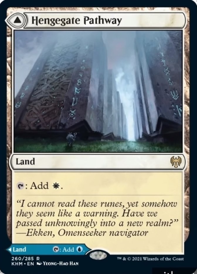 Hengegate Pathway // Mistgate Pathway [Kaldheim] - Magic: The Gathering - Card Brawlers | Quebec | Canada |