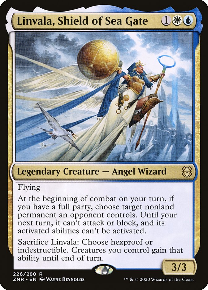 Linvala, Shield of Sea Gate [Zendikar Rising] - Magic: The Gathering - Card Brawlers | Quebec | Canada |