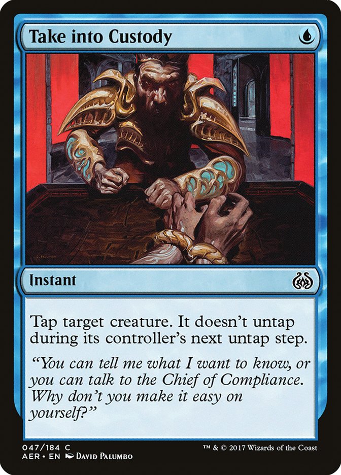 Take into Custody [Aether Revolt] - Magic: The Gathering - Card Brawlers | Quebec | Canada |
