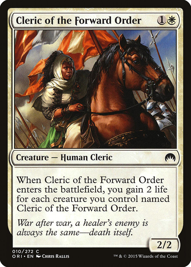 Cleric of the Forward Order [Magic Origins] - Magic: The Gathering - Card Brawlers | Quebec | Canada |