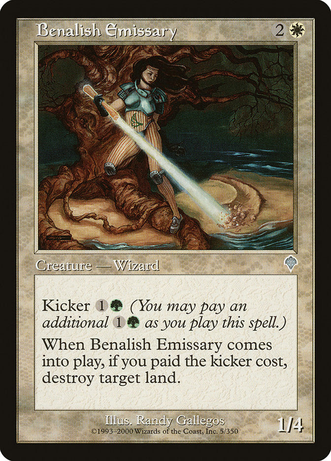 Benalish Emissary [Invasion] - Magic: The Gathering - Card Brawlers | Quebec | Canada |