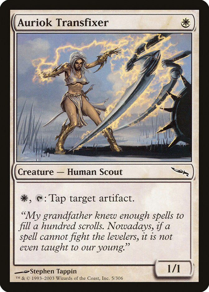 Auriok Transfixer [Mirrodin] - Magic: The Gathering - Card Brawlers | Quebec | Canada |