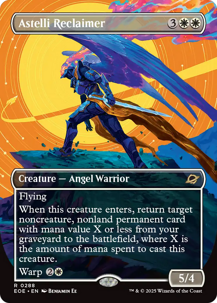 Astelli Reclaimer (Borderless) [Edge of Eternities] - Magic: The Gathering - Card Brawlers | Quebec | Canada |