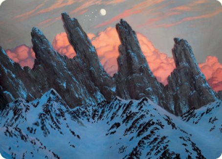 Mountain (275) Art Card [Dungeons & Dragons: Adventures in the Forgotten Realms Art Series] - Magic: The Gathering - Card Brawlers | Quebec | Canada |