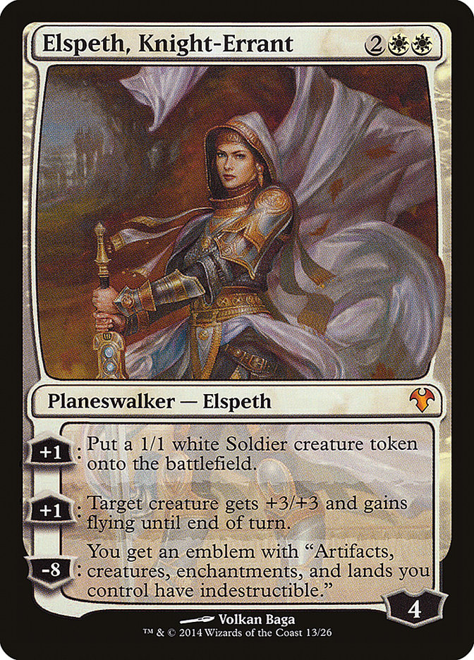 Elspeth, Knight-Errant [Modern Event Deck 2014] - Magic: The Gathering - Card Brawlers | Quebec | Canada |