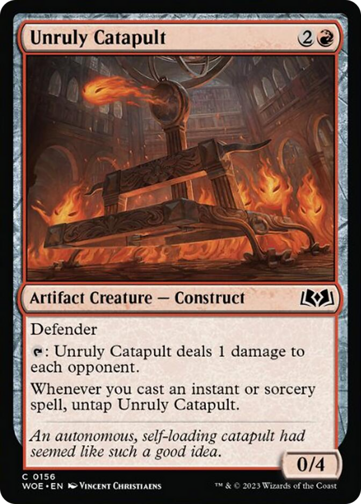 Unruly Catapult [Wilds of Eldraine] - Magic: The Gathering - Card Brawlers | Quebec | Canada |