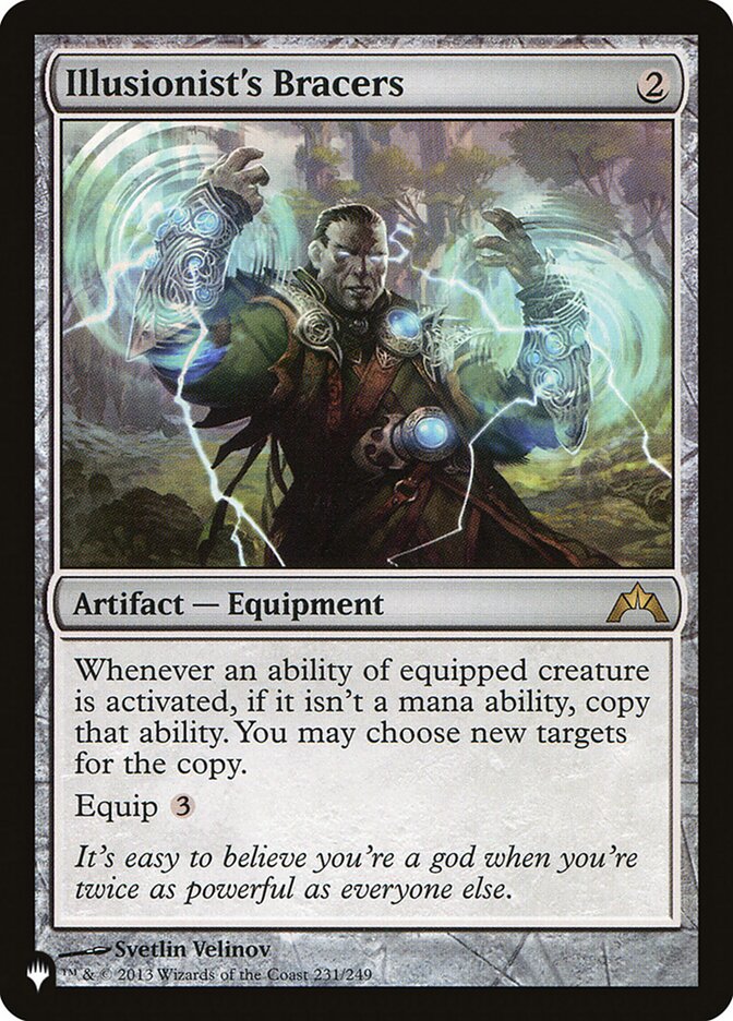 Illusionist's Bracers [The List] - Magic: The Gathering - Card Brawlers | Quebec | Canada |