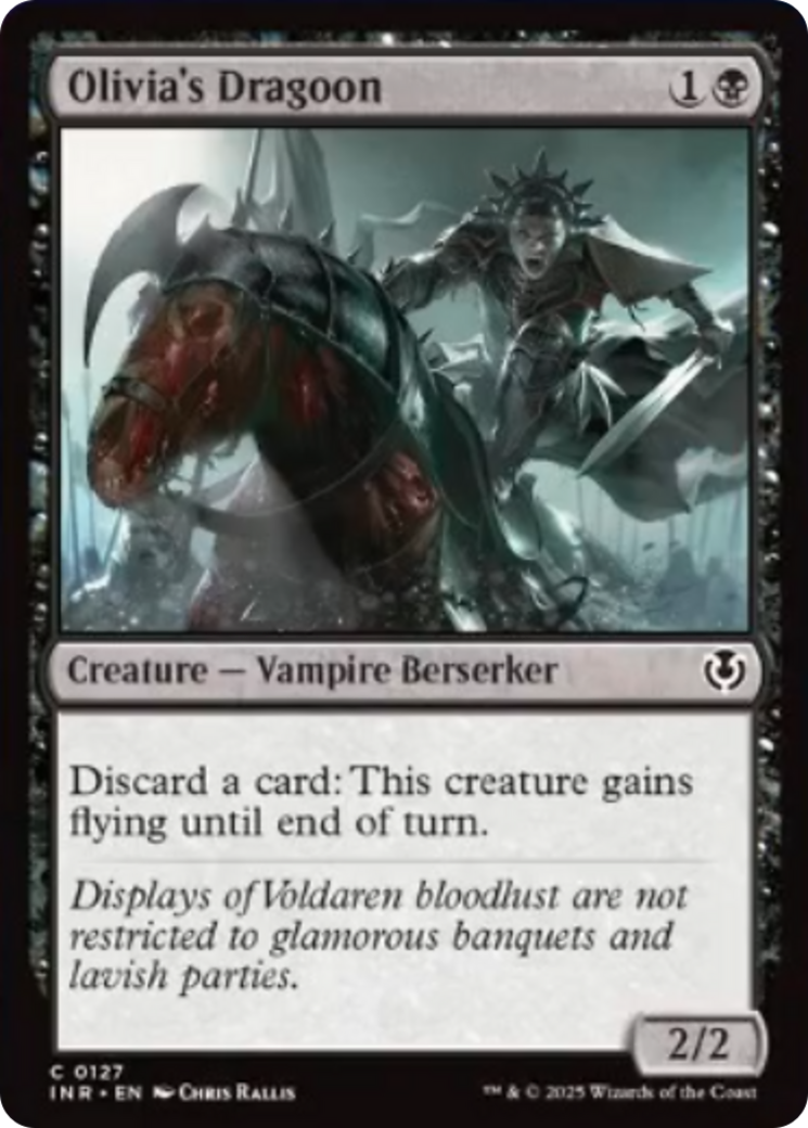 Olivia's Dragoon [Innistrad Remastered] - Magic: The Gathering - Card Brawlers | Quebec | Canada |