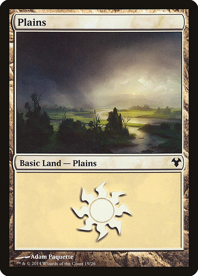 Plains (19) [Modern Event Deck 2014] - Magic: The Gathering - Card Brawlers | Quebec | Canada |