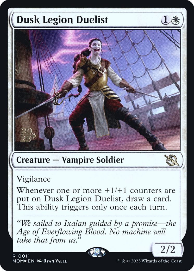 Dusk Legion Duelist [March of the Machine Prerelease Promos] - Magic: The Gathering - Card Brawlers | Quebec | Canada |