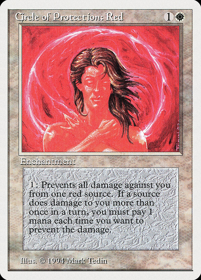 Circle of Protection: Red [Summer Magic / Edgar] - Magic: The Gathering - Card Brawlers | Quebec | Canada |