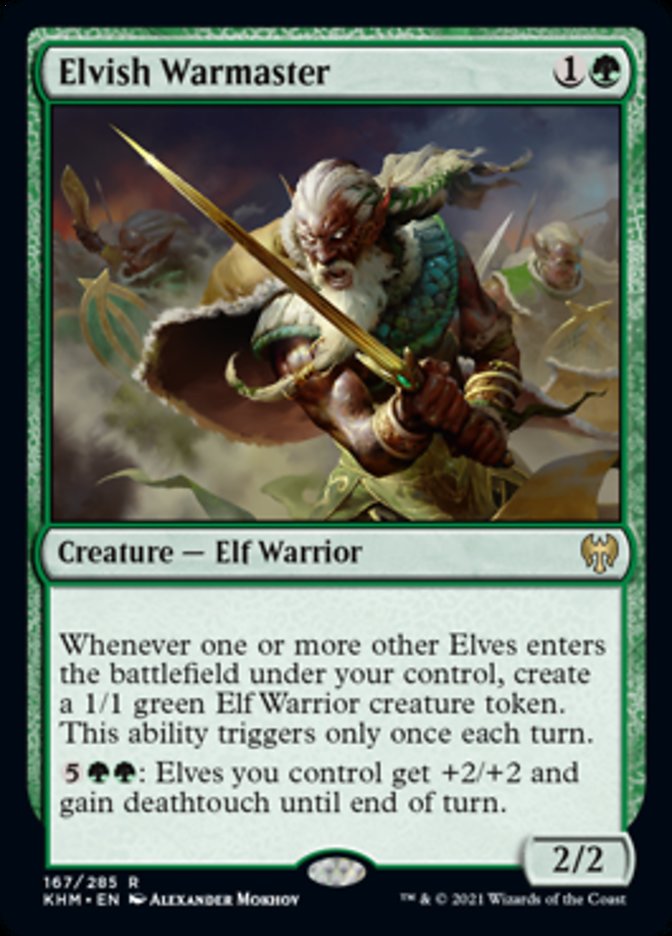 Elvish Warmaster [Kaldheim] - Magic: The Gathering - Card Brawlers | Quebec | Canada |
