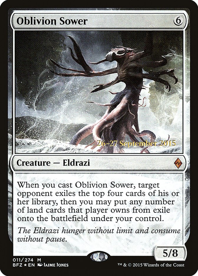 Oblivion Sower [Battle for Zendikar Prerelease Promos] - Magic: The Gathering - Card Brawlers | Quebec | Canada |
