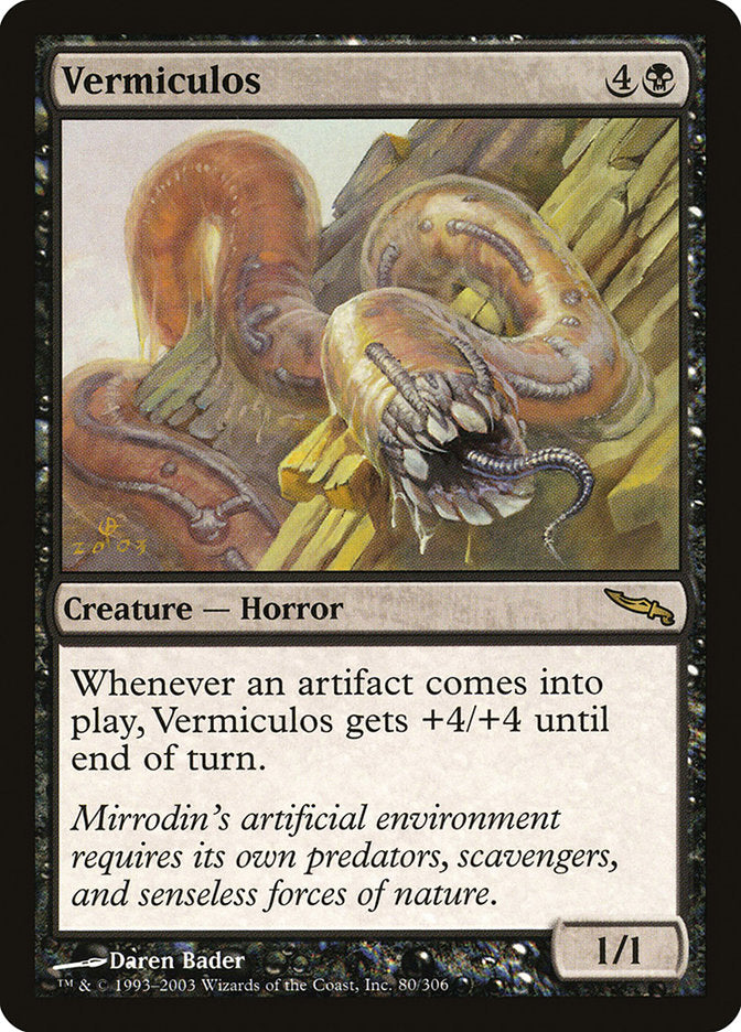 Vermiculos [Mirrodin] - Magic: The Gathering - Card Brawlers | Quebec | Canada |