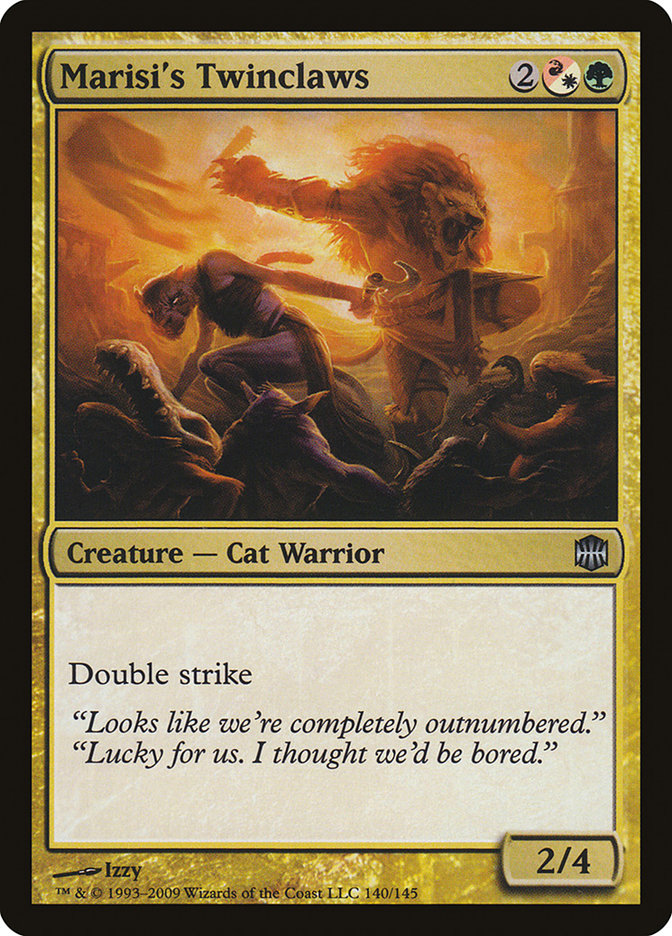Marisi's Twinclaws [Alara Reborn] - Magic: The Gathering - Card Brawlers | Quebec | Canada |