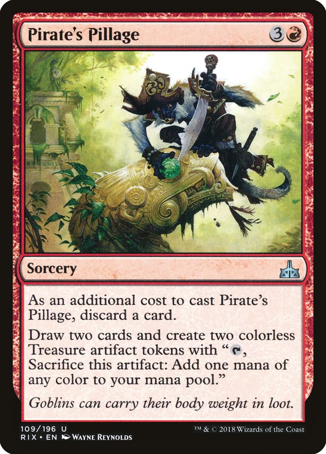 Pirate's Pillage [Rivals of Ixalan] - Magic: The Gathering - Card Brawlers | Quebec | Canada |