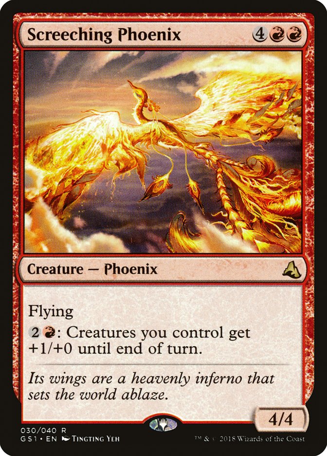 Screeching Phoenix [Global Series Jiang Yanggu & Mu Yanling] - Magic: The Gathering - Card Brawlers | Quebec | Canada |